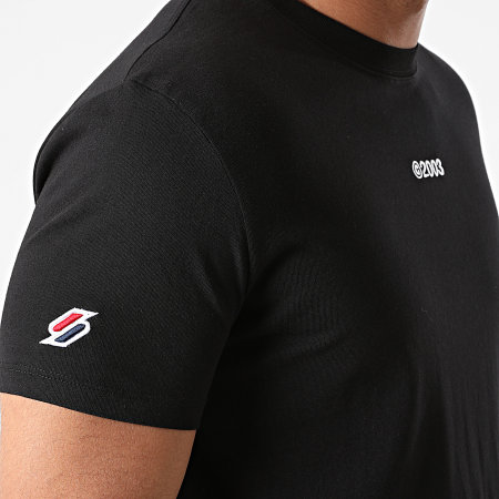 Superdry - Tee Shirt Corporate Logo M1011139 Noir