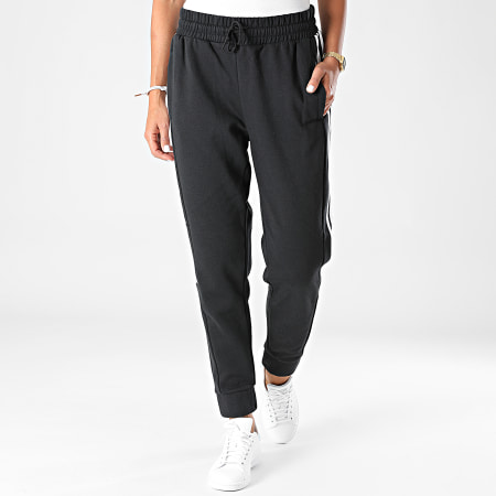 Adidas Sportswear - Pantalon Jogging A Bandes Femme HB2766 Noir