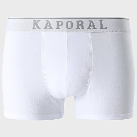 Kaporal - Lot De 3 Boxers Quad Blanc Noir Rouge