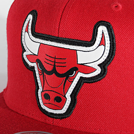 Mitchell and Ness - Casquette Snapback Chicago Bulls 6HSSMM19490 Rouge