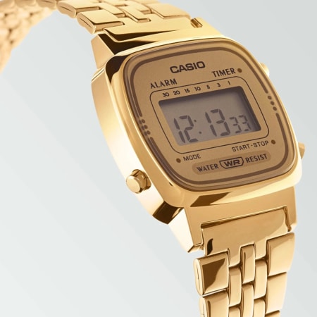 Casio - Reloj Vintage Mujer LA670WETG-9AEF Oro