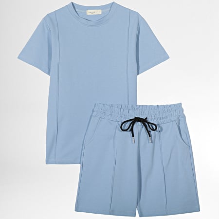 Frilivin - Set corto di magliette per bambini 715 Azzurro