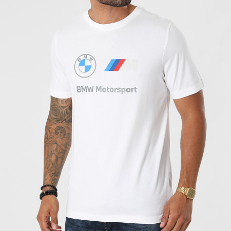 Puma - Tee Shirt BMW Motorsport 532253 Blanc