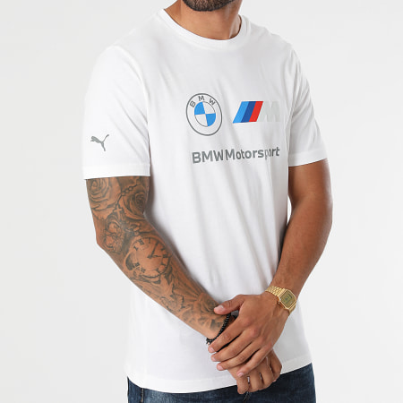 Puma - Tee Shirt BMW Motorsport 532253 Blanc