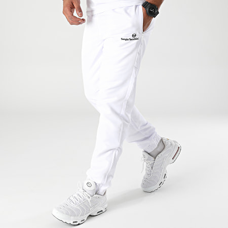 Sergio Tacchini - Pantalon Jogging Carson Slim 38718 Blanc