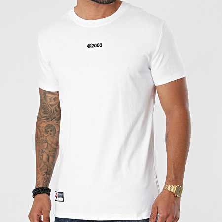 Superdry - Camiseta con logo corporativo M1011139 Blanco