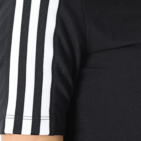 Adidas Originals - Tee Shirt Femme A Bandes Tight FM2592 Noir