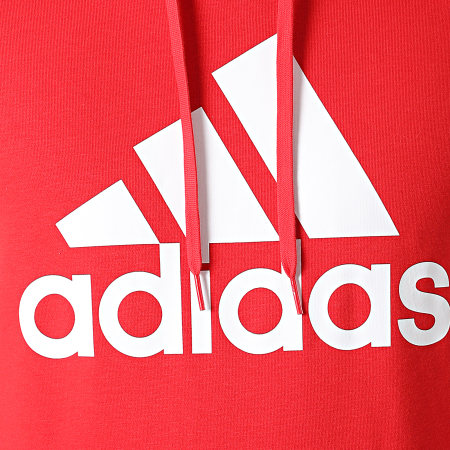 Adidas Performance - Sweat Capuche Big Logo GM6968 Rouge