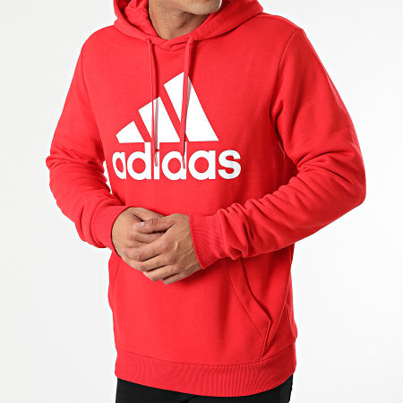 Adidas Sportswear - Sweat Capuche Big Logo GM6968 Rouge