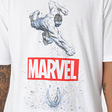Incroyable Hulk - Tee Shirt ABYTEX414 Blanc