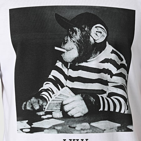 Luxury Lovers - Tee Shirt All In Chimp Blanc