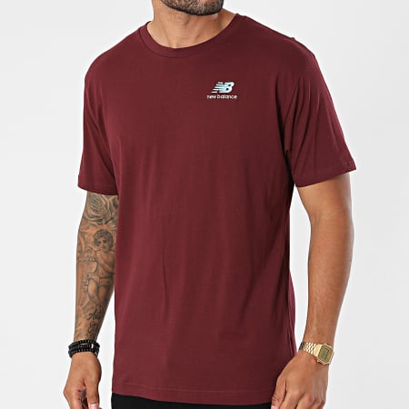 New Balance - Tee Shirt MT11592 Bordeaux