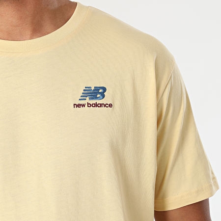 New Balance - Tee Shirt MT11592 Jaune