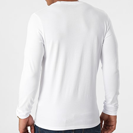Pepe Jeans - Tee Shirt Manches Longues Jayo Blanc