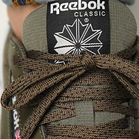 Reebok - Baskets Classic Leather GZ9829 Army Green Core Black Cloud White