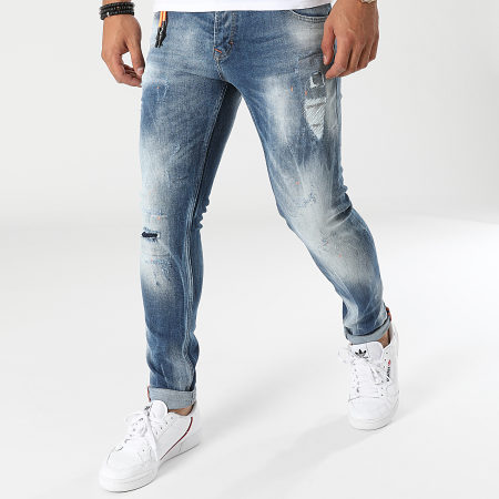 Uniplay - Jeans skinny 530 in denim blu