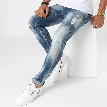 Uniplay - Jeans skinny 530 in denim blu