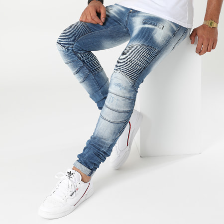 Uniplay - 540 Jeans skinny in denim blu