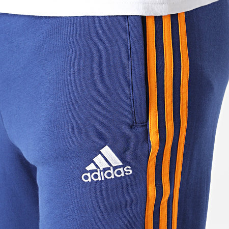 Adidas Sportswear - Pantalon Jogging A Bandes Real Madrid 3 Stripes GR4243 Bleu Marine