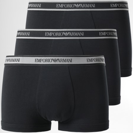 Emporio Armani - Pack De 3 Boxers 111357 1A717 Negro