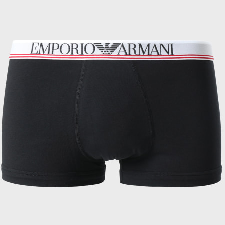 Emporio Armani - Lot De 3 Boxers 111357 1A723 Noir Rouge