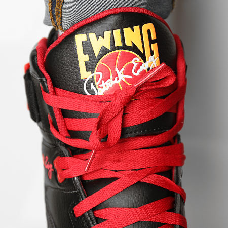 Ewing Athletics - Baskets 33 Hi 1BM01117 Black Chinese Red Orange Pop