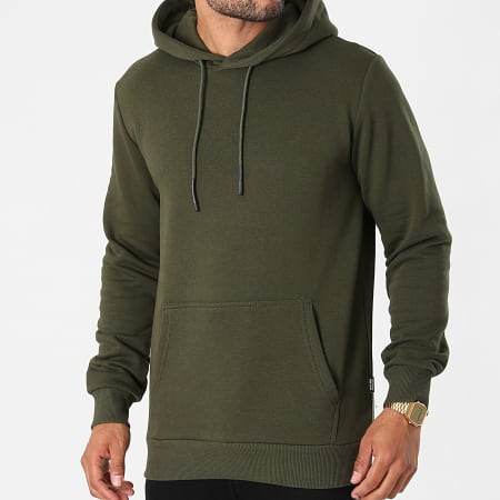 Only And Sons - Sweat Capuche Ceres Life Vert Kaki