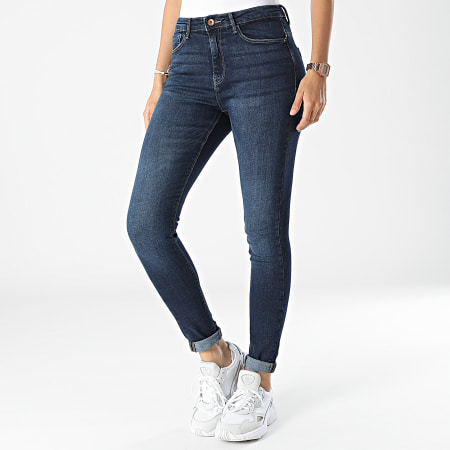 Only - Jeans skinny donna Paola Life Blue Denim