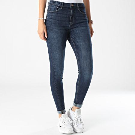 Only - Jeans skinny donna Paola Life Blue Denim