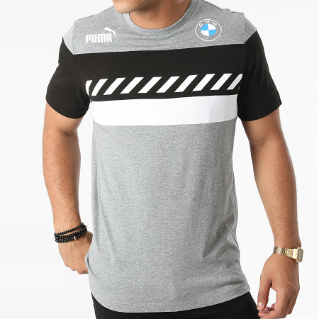 Puma - Tee Shirt BMW M Motorsport SDS Gris Chiné