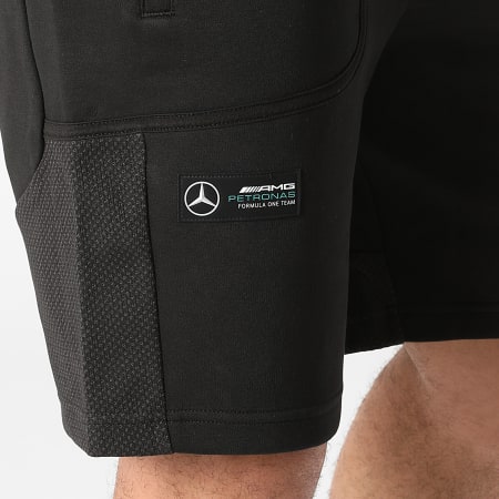 Puma - Short Jogging AMG Mercedes Noir