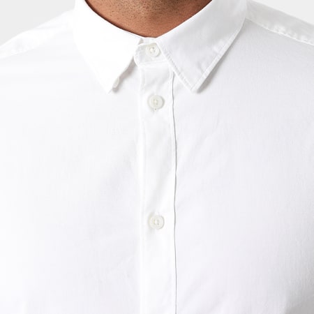 Solid - Chemise Manches Longues Tyler 21103247 Ecru