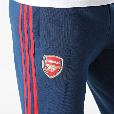 adidas - Pantalon Jogging A Bandes Arsenal FC 3 Stripes GR4231 Bleu Marine