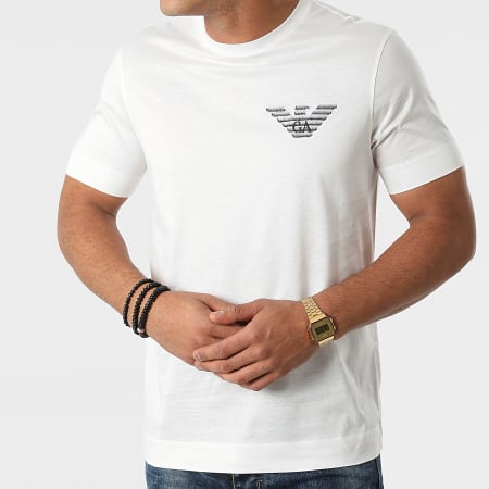 Emporio Armani - Camiseta 6K1T91 1JSAZ Blanco