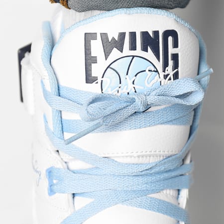 Ewing Athletics - Baskets 33 Hi 1BM01117 White Blue Bell Peacoat