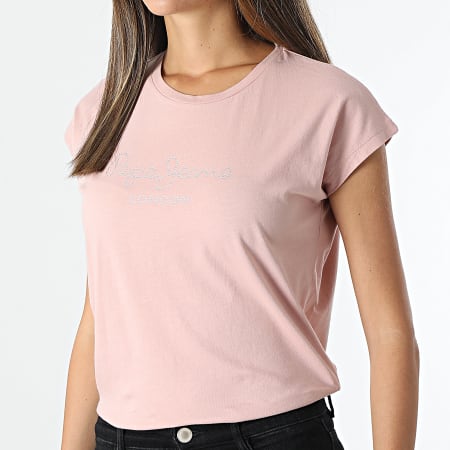 Pepe Jeans - Camiseta rosa Bonnie para mujer