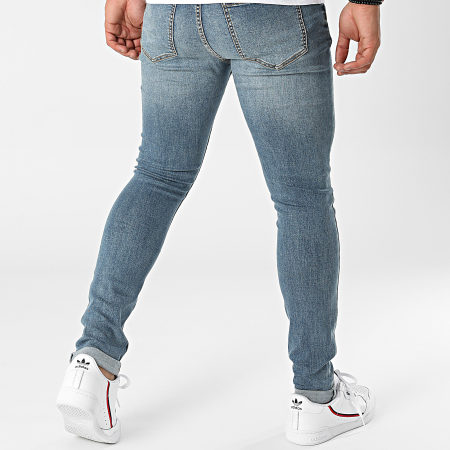Sixth June - Jeans super skinny 22315 Denim blu