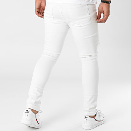 Sixth June - Jeans super skinny 22379 Bianco