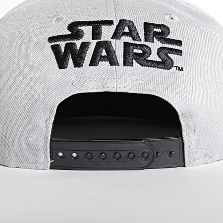 Star Wars - Casquette Snapback Logo Gris Noir