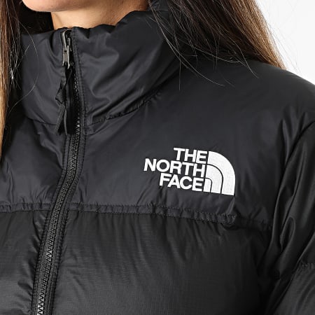 The North Face - Plumífero con capucha para mujer 1996 Retro Nuptse A3XEO Negro