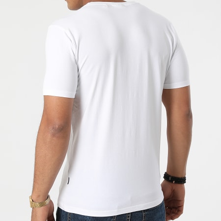 Kaporal - Tee Shirt Col V Rito Blanc