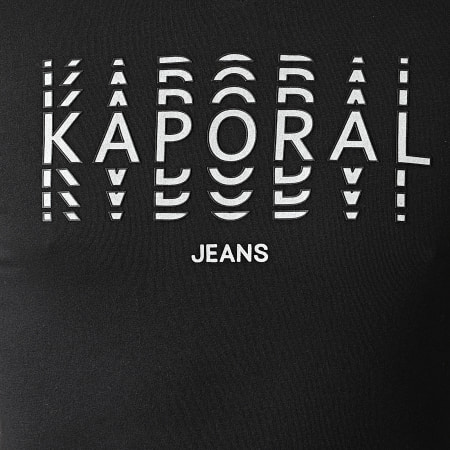 Kaporal - Tee Shirt Col V Rito Noir