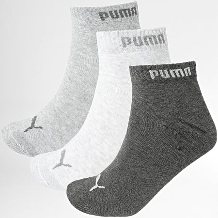Puma - Set di 3 paia di calzini 271080001 Grigio screziato