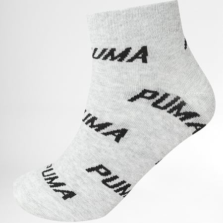 Puma - Set di 2 paia di calzini 100000954 bianco grigio erica