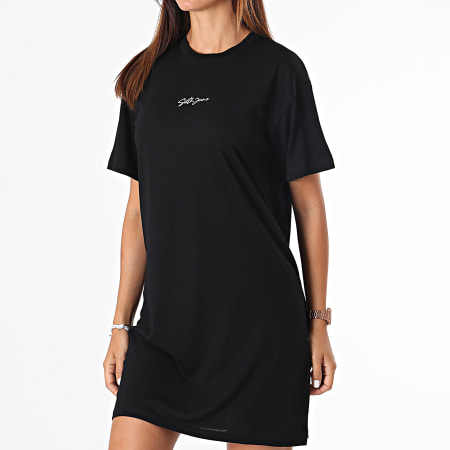 Sixth June - Vestido Camiseta de Mujer W33062VTS Negro
