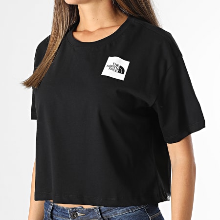 The North Face - Camiseta Corta Mujer Slim Negra