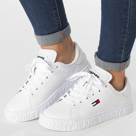 Tommy Jeans - Baskets Femme Cool Tommy Jeans Sneaker 1616 White