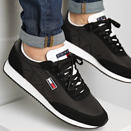 Tommy Jeans - Baskets Retro Low Runner Mix 0814 Black