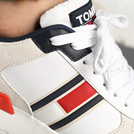 Tommy Jeans - Zapatillas Modern Runner Perforadas 0816 Blanco