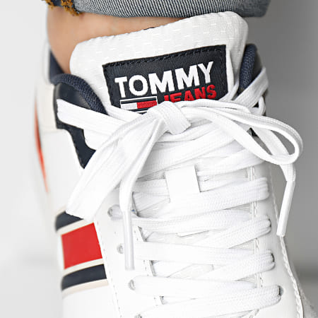 Tommy Jeans - Baskets Modern Runner Perforated 0816 White